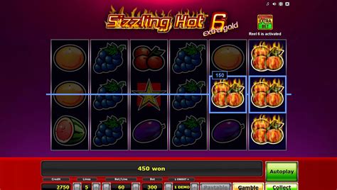 Sizzling Hot 6 Extra Gold kostenlos spielen .